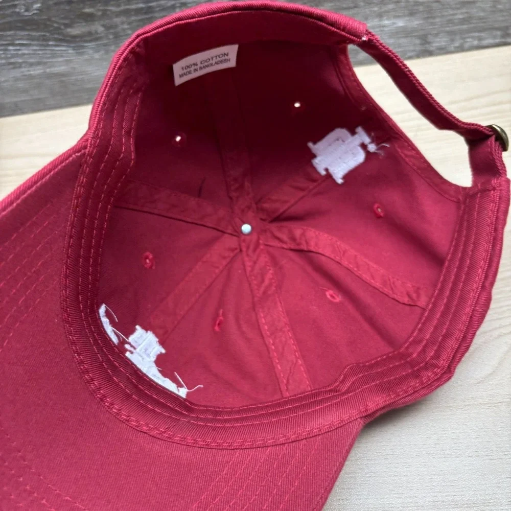 Indiana University Kelley School of Business Hat Cap Strap Back Red IU Hoosiers